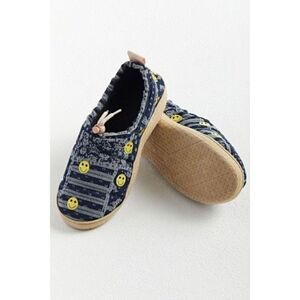 New Urban Outfitters Patchwork Hardsole Slipper Size M